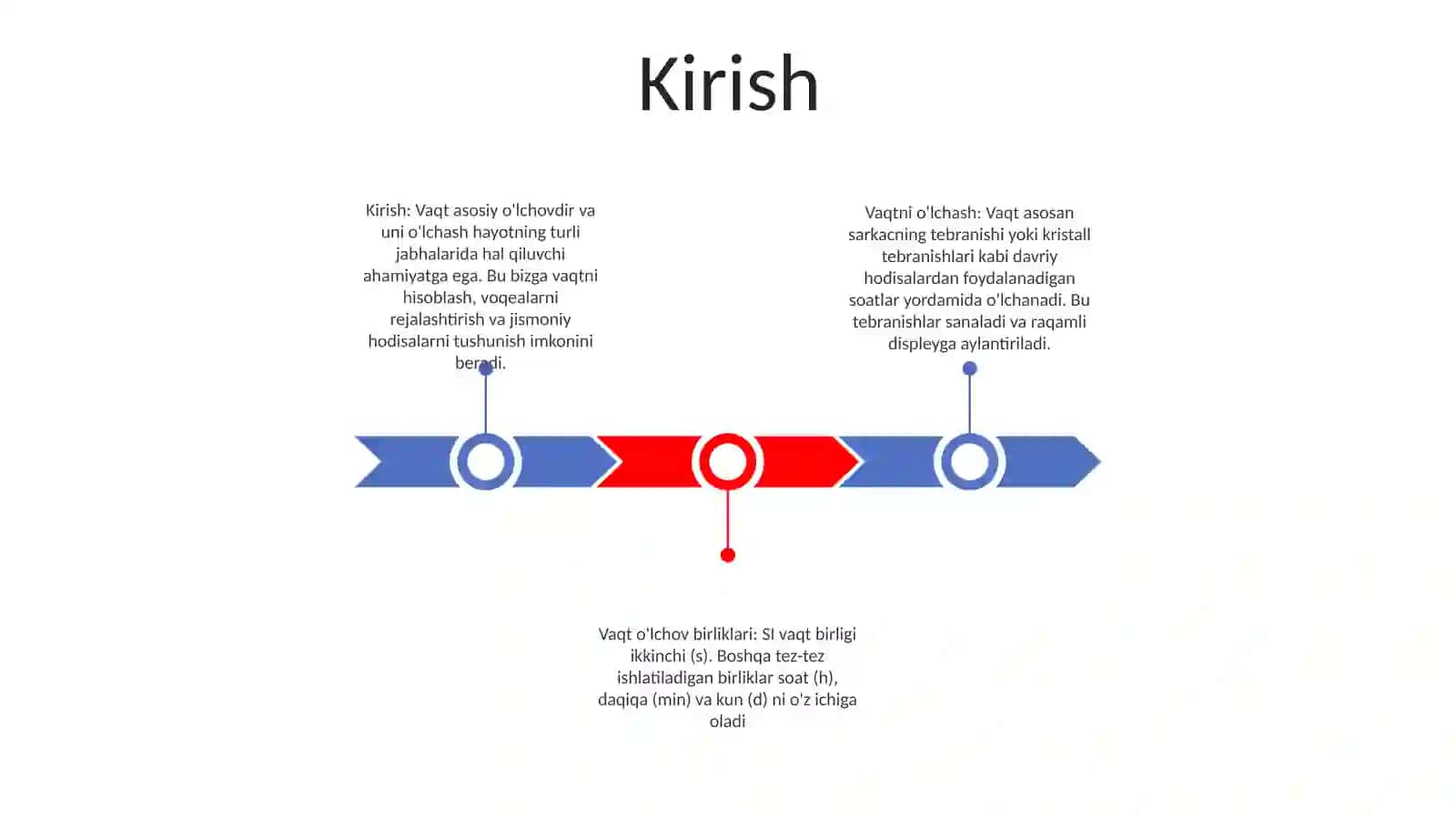 Vaqtni OʻLchash Va Uning OʻLchov Birliklari 2