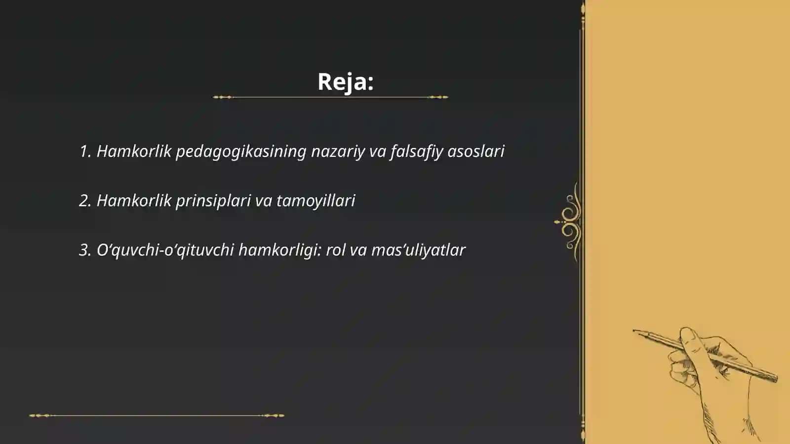 Hamkorlik pedagogikasining kontseptual gʻoyalari 2