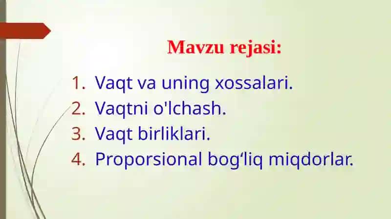 Boshlang'ich Matematika kursi 2
