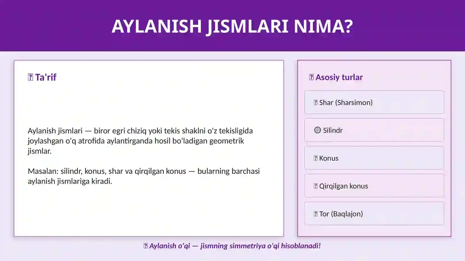 AYLAMISH JISMLARI 2