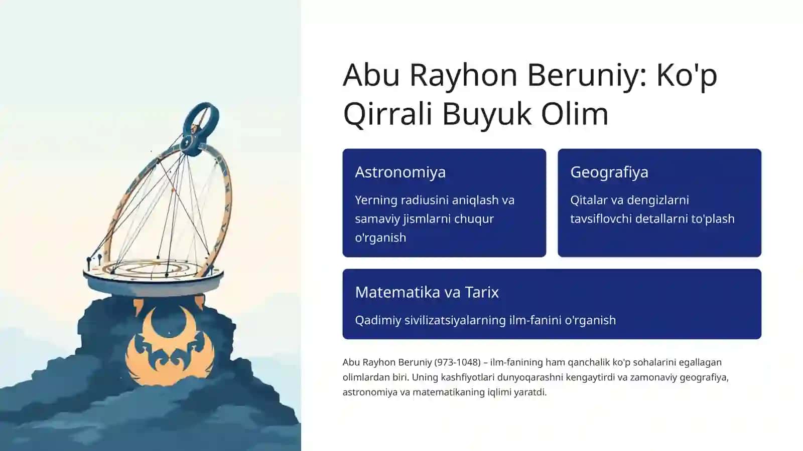 Al-Xorazmiy: Algebra va Algoritm Otasi 2