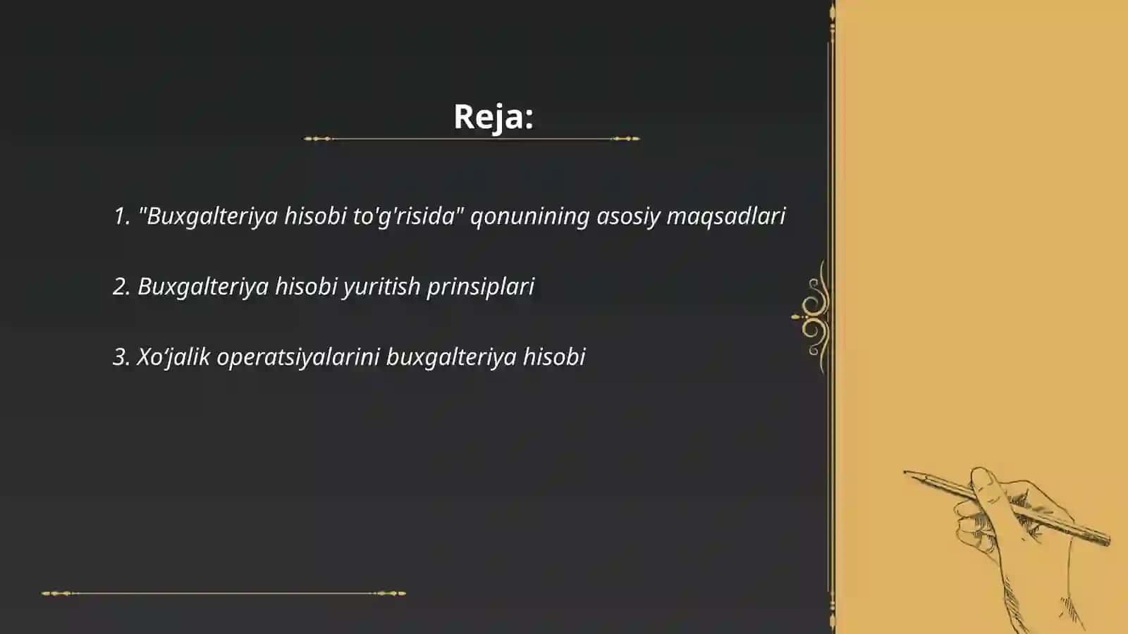 yo’riqnomalar mazmun mohiyati 2