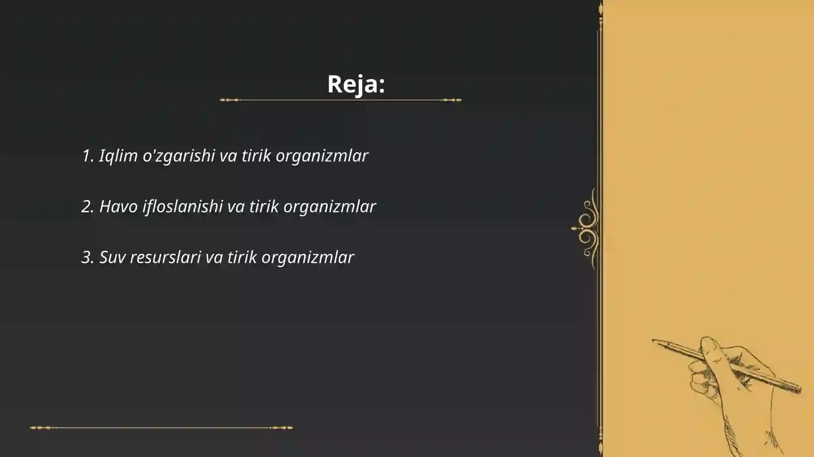 Tirik organizmlarga antropogen omillarning taʼsiri 2