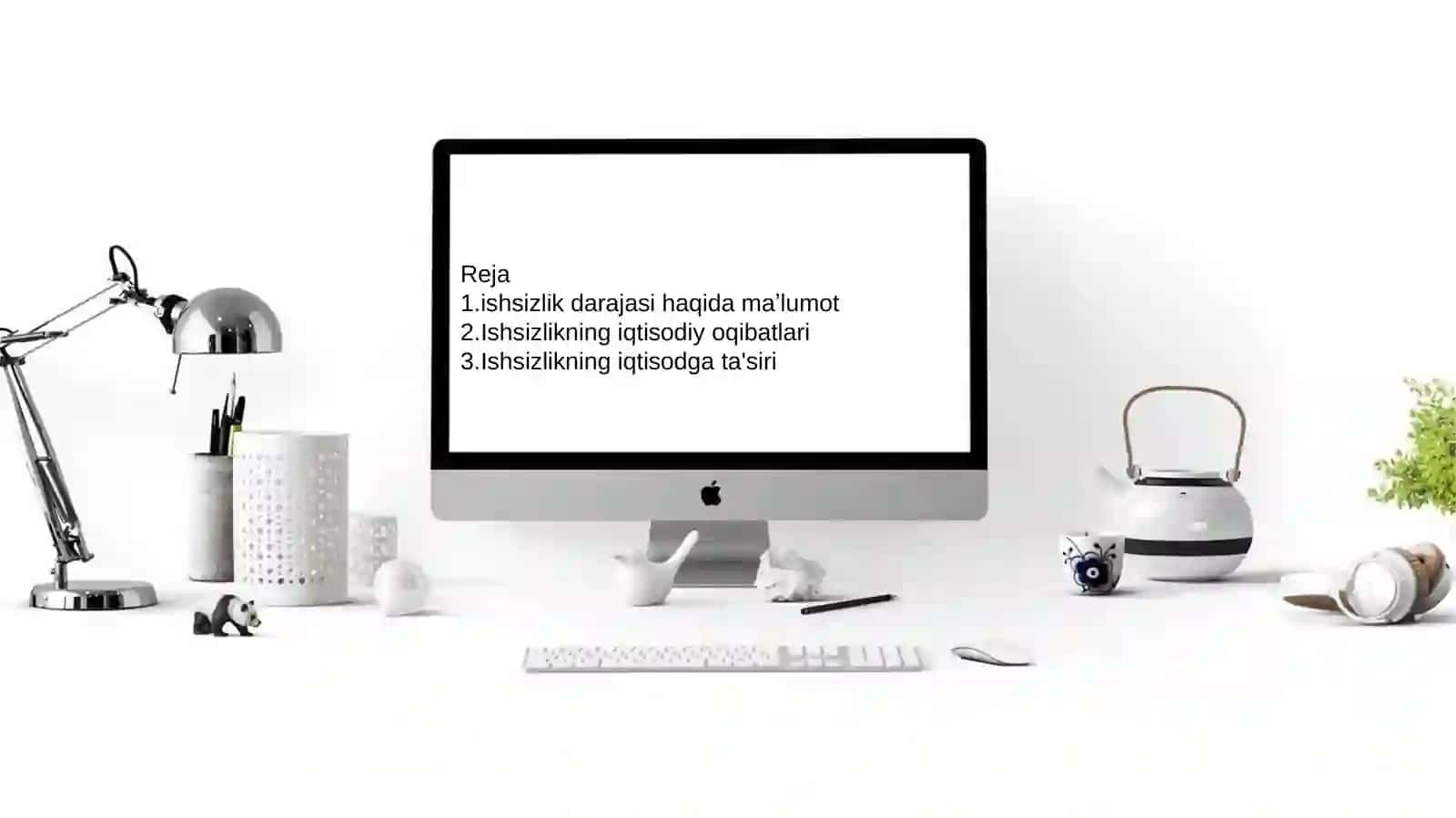 Ishsizlik Darajasining OʻLchanishi 2