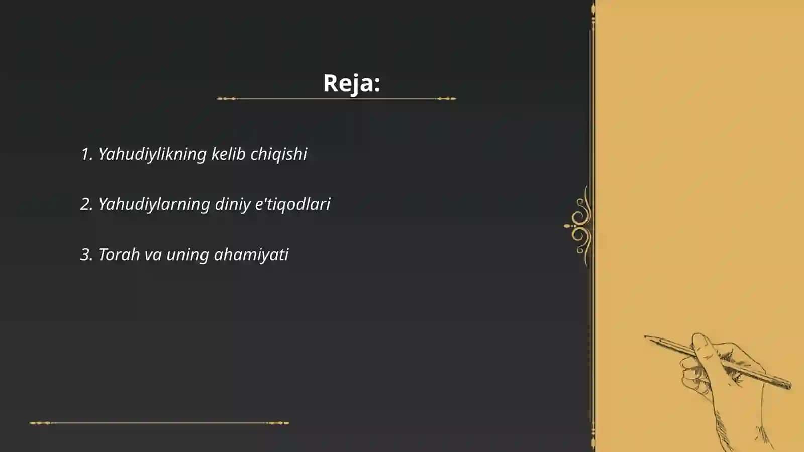 Yahudiylikning kelib chiqishi 2