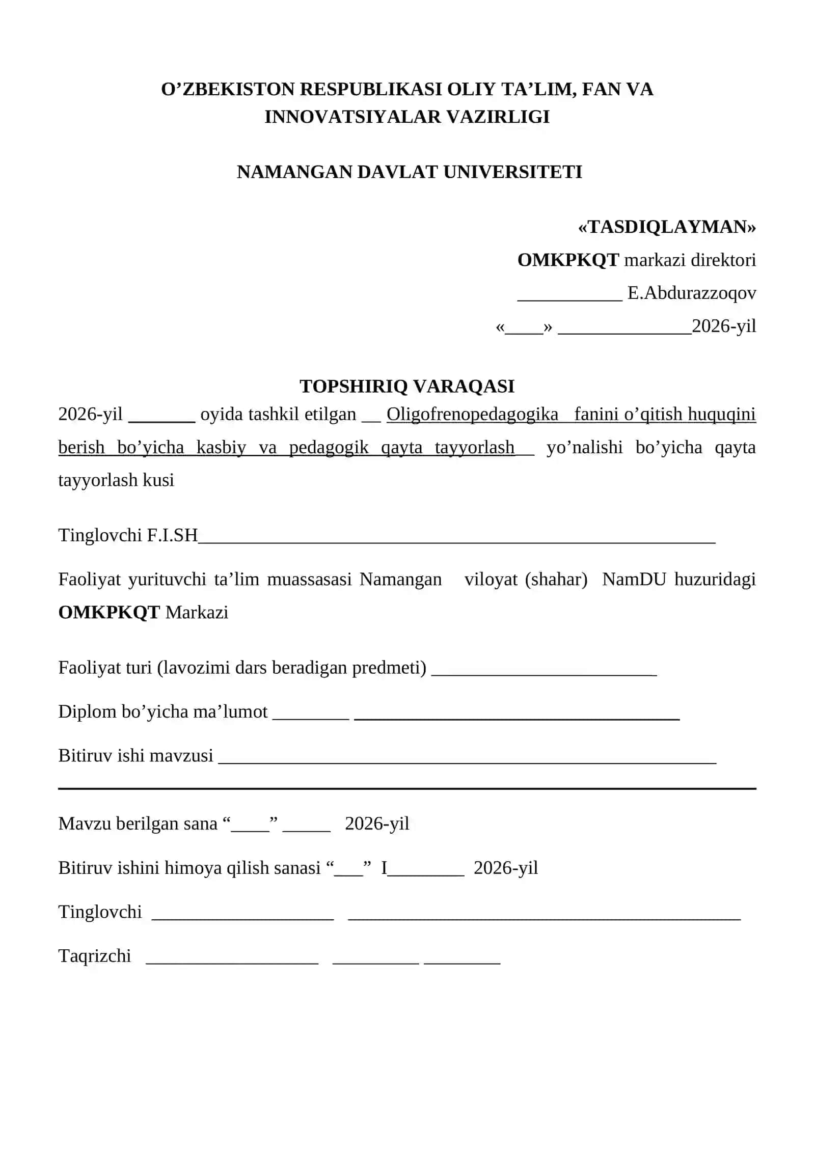 Maktabgacha yoshdagi aqli zaif bolalarning nutqini o‘stirish 2