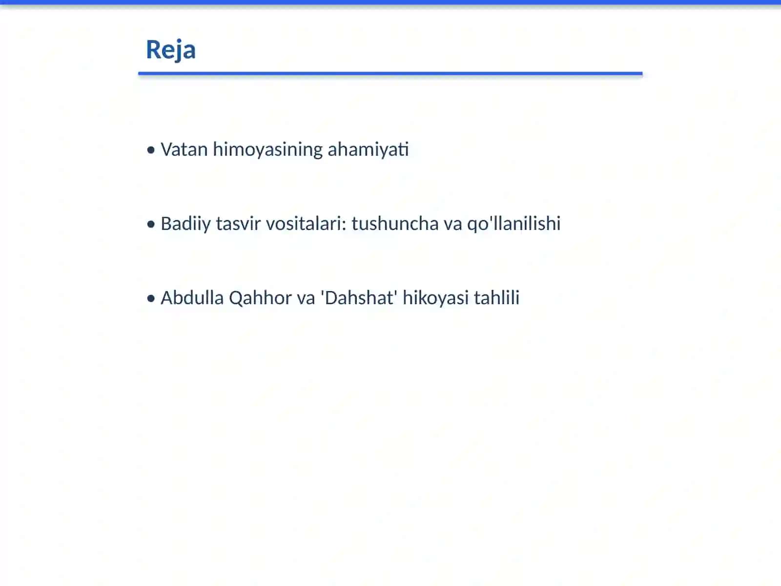 Vatan himoyasi- muqaddas burch. Grammatika 2
