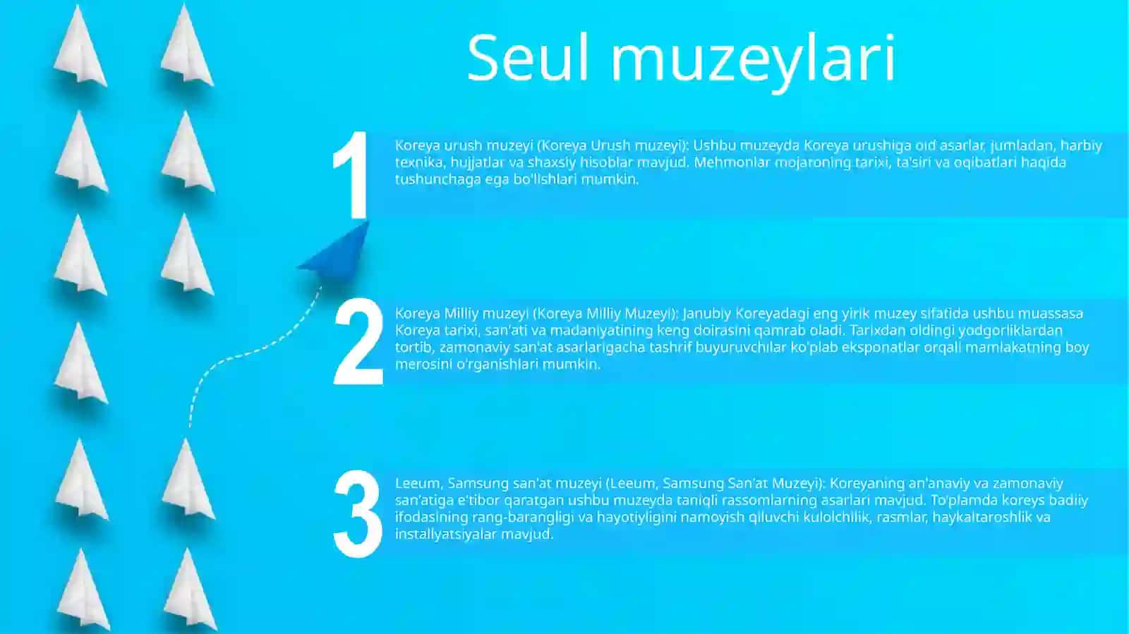 Janubiy Koreya Muzeylariga Ekskursiya 2