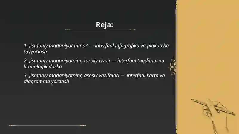 Jismoniy madaniyat nazariyasi va metodikasi 2