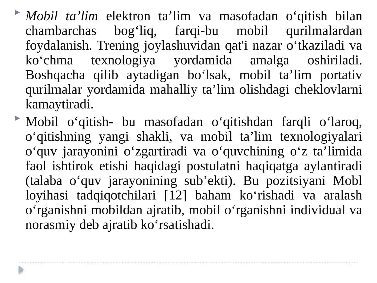 Mobil Ta'lim Portativ Qurilmalar 2