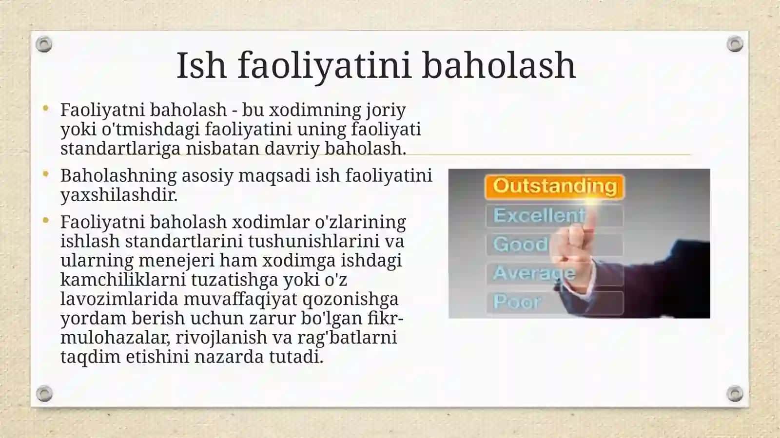Ishnibaholash 2