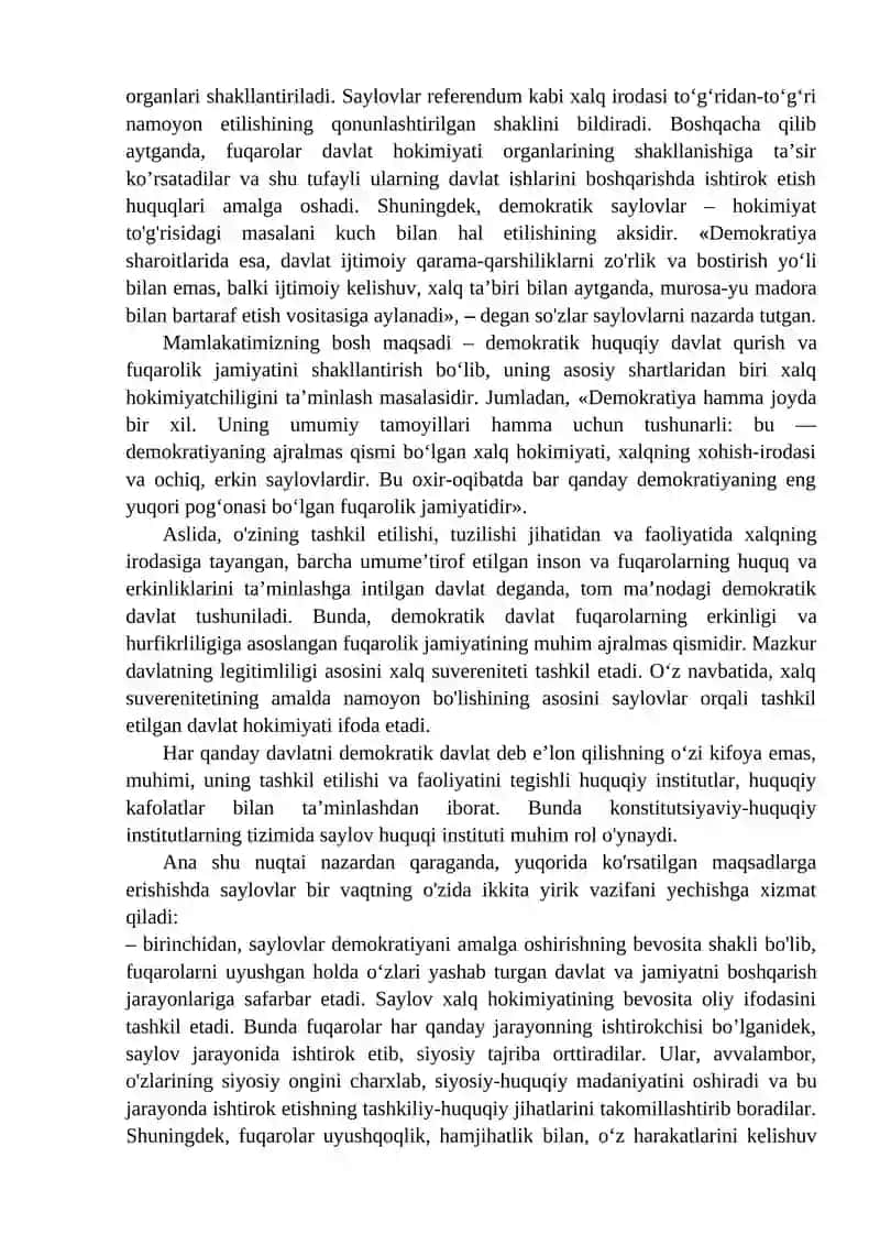O‘zbekiston Konstitutsiyasida Davlat Hokimiyati 2