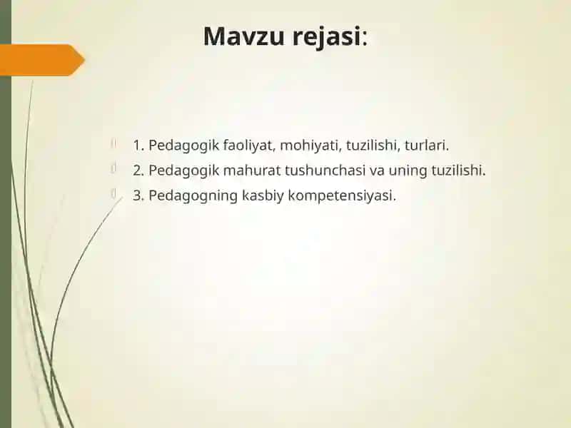 Pedagogik texnologiyalar va pedagogik mahorat 2