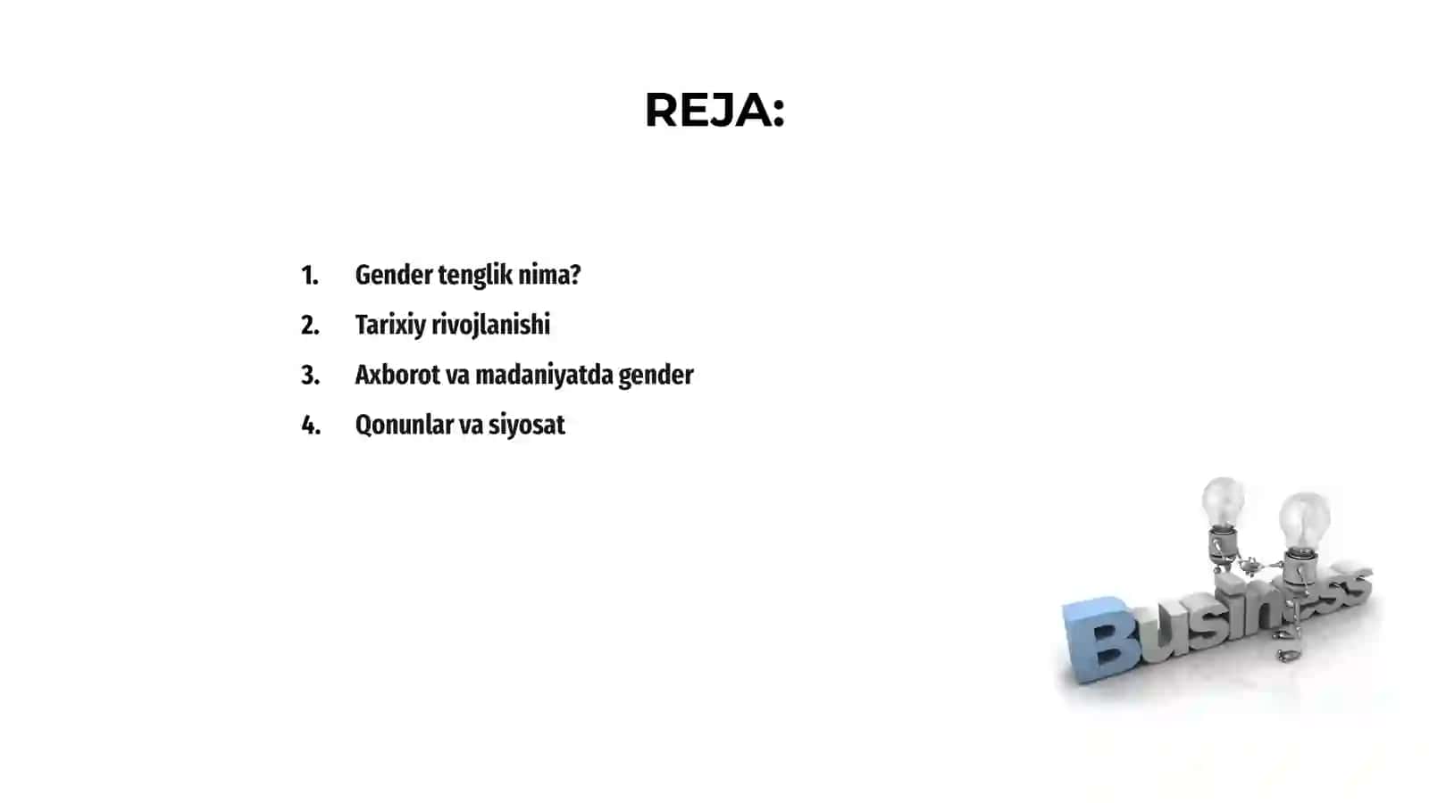 Gender tenglik 2