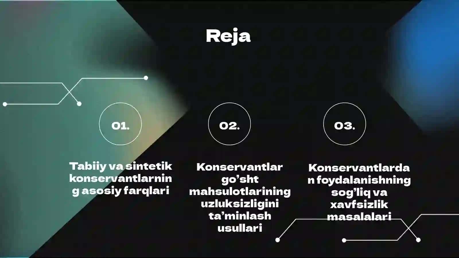 Tabiiy va Sintetik Konservantlar 2