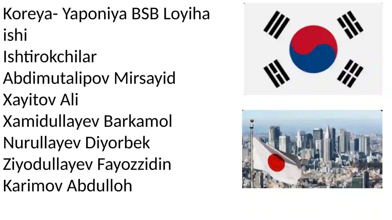 Koreya-YaponiyaBSBLoyihaishi 2