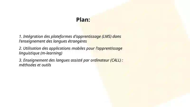 L'utilisation des technologies informatiques dans l'enseignement des langues étrangères 2