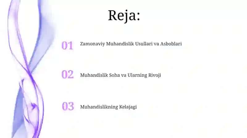 Zamonaviy Muhandislik Usullari va Asboblari 2