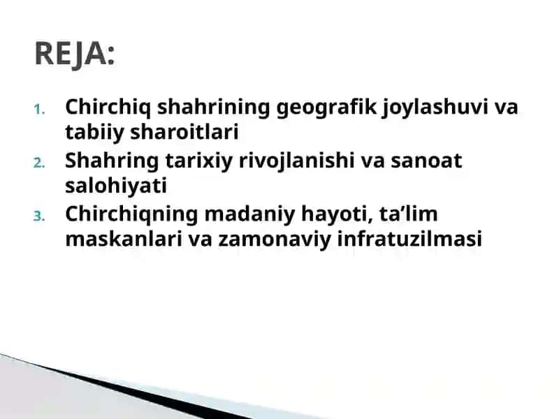 Chirchiq Shahri 2