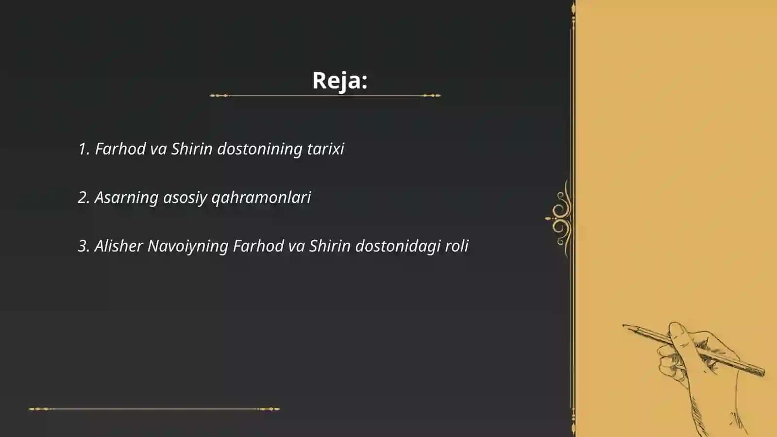 Farhod va Shirin dostoni 2
