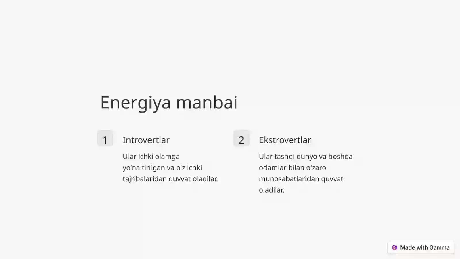 Introvert va ekstrovert oʻrtasidagi farqlar 2