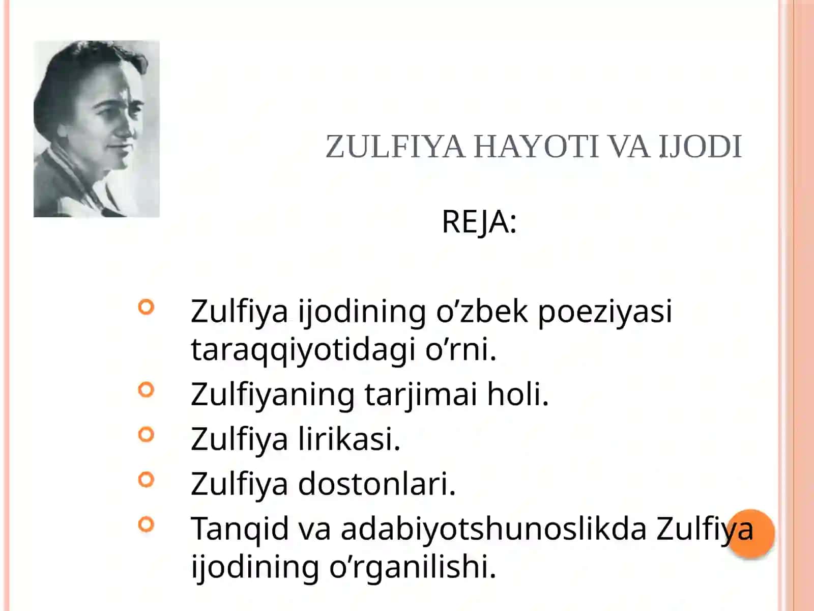 ZULFIYAHAYOTI VAIJODI 2