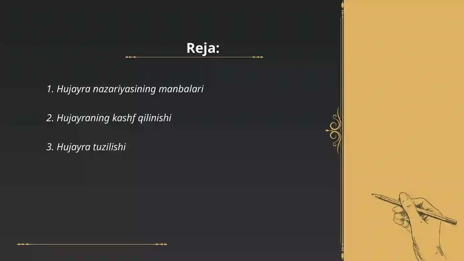 Hujayra nazariyasining manbalari 2