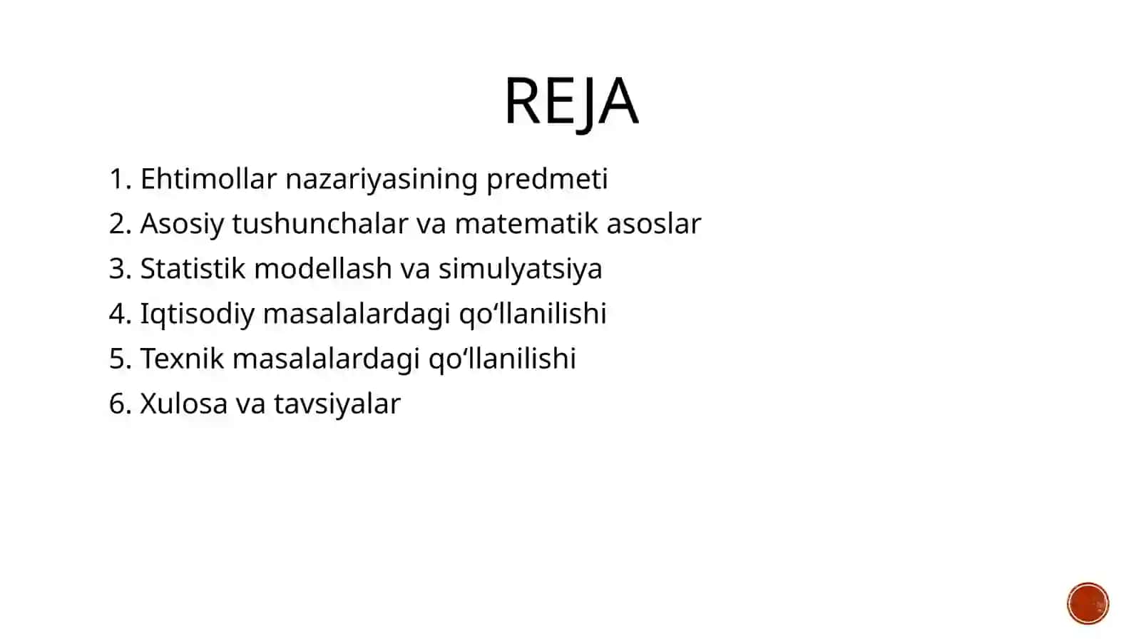 Ehtimollar nazariyasi 2