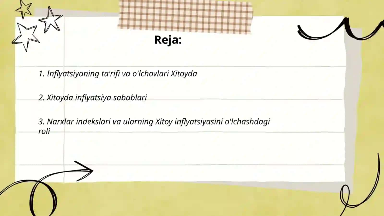 Xitoy davlatining inflyatsiya darajasi 2