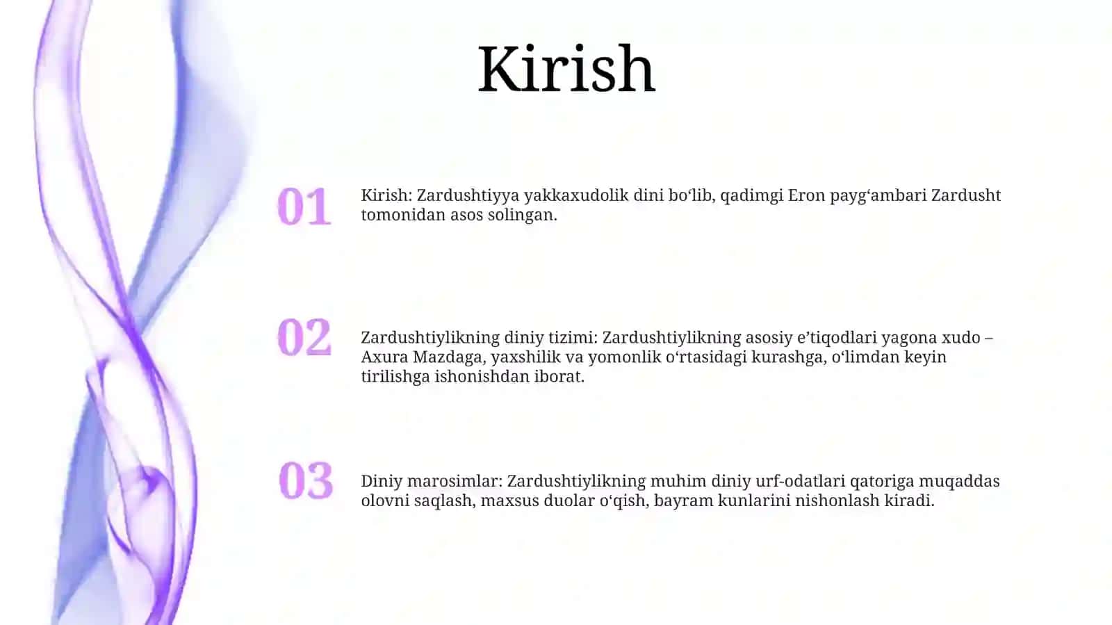 Zardushtiylikning Teologik Tizimi Va Diniy Marosimlari 2