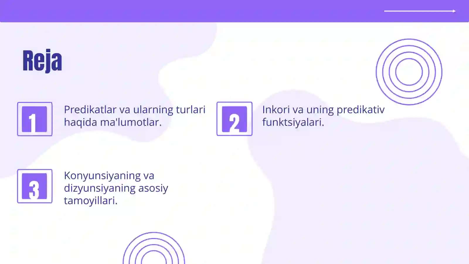 Predikatlar va ularning turlari 2