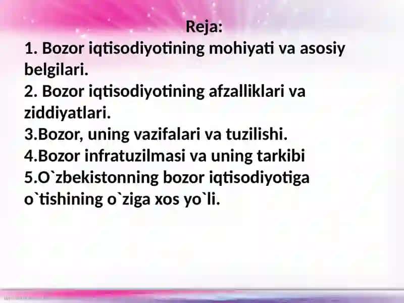 O`zbekiston-bozormunosabatlarigao`tishningo`zigaxosyo`li 2