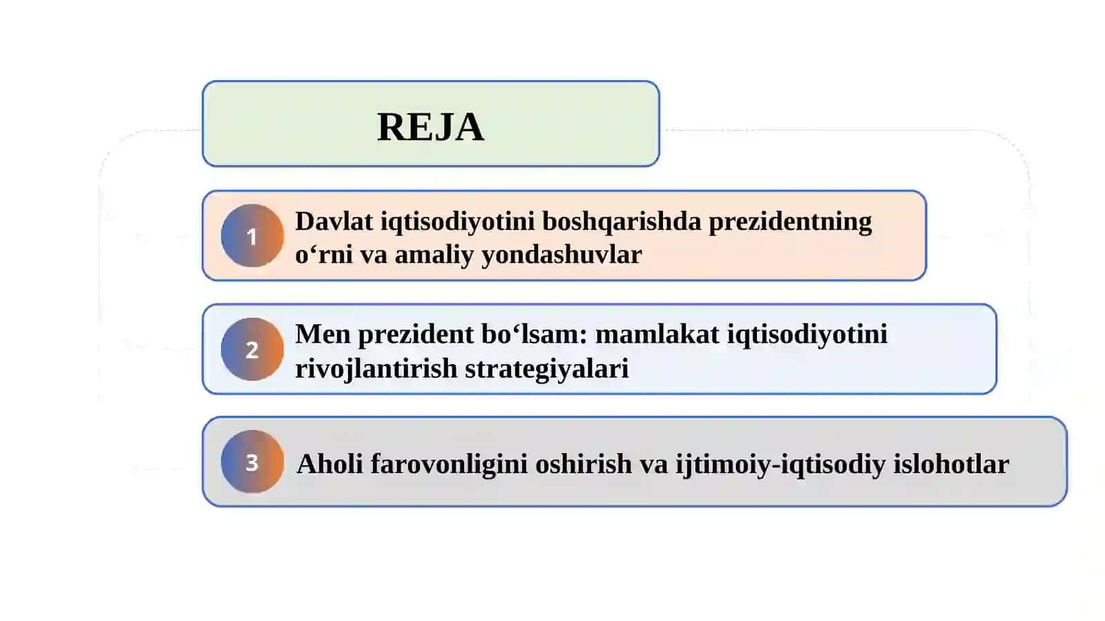 Men prezident bo‘lsam slayd 2