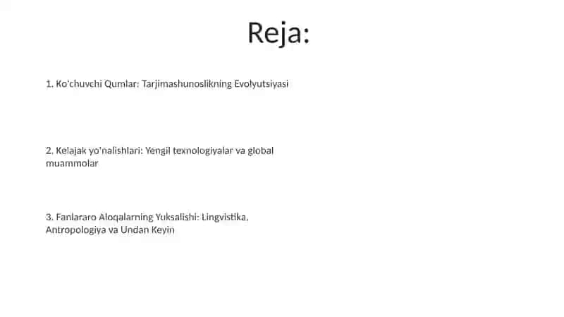 Tarjima nazariyasi fandagi yangi soha sifatida 2