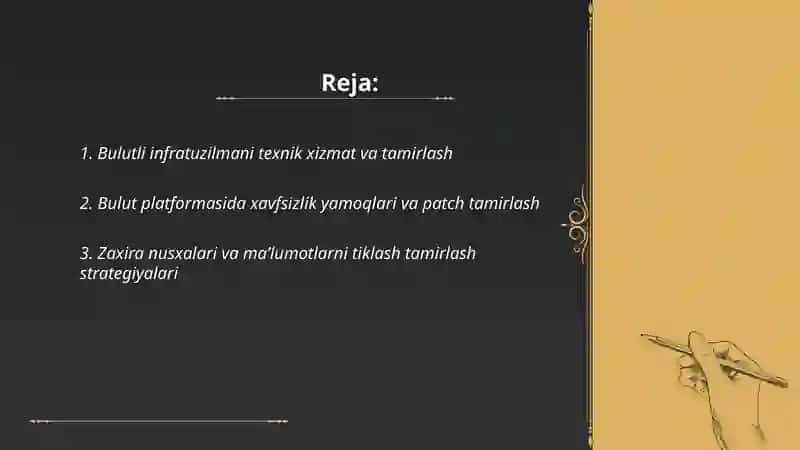 Bulutli texnologiyalar va axborot havfsizligini tamirlash 2