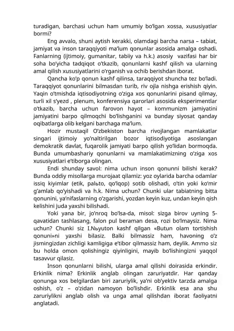 Falsafiy qonunlar (sifat meyor xossa) 2