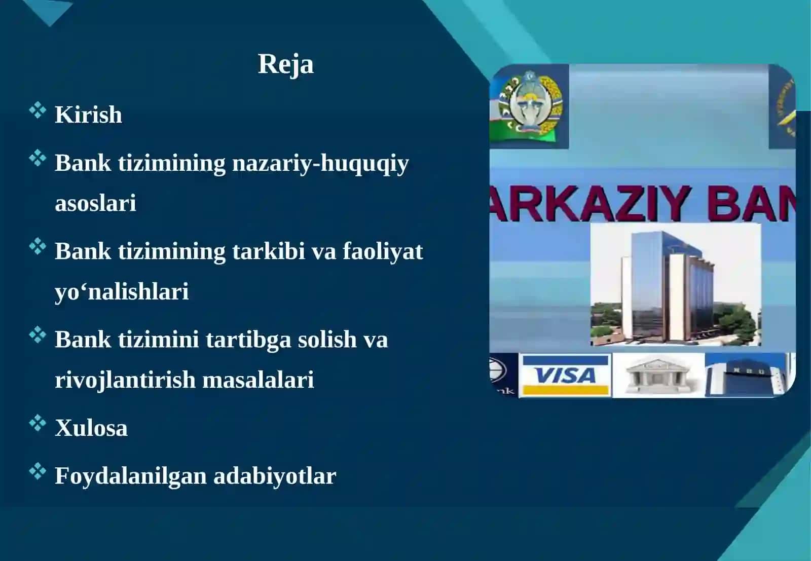 Bank tizimi 2