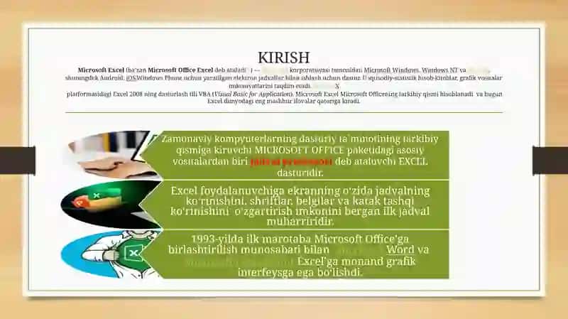 Exceldasturi diagrammalarni yaratish 2