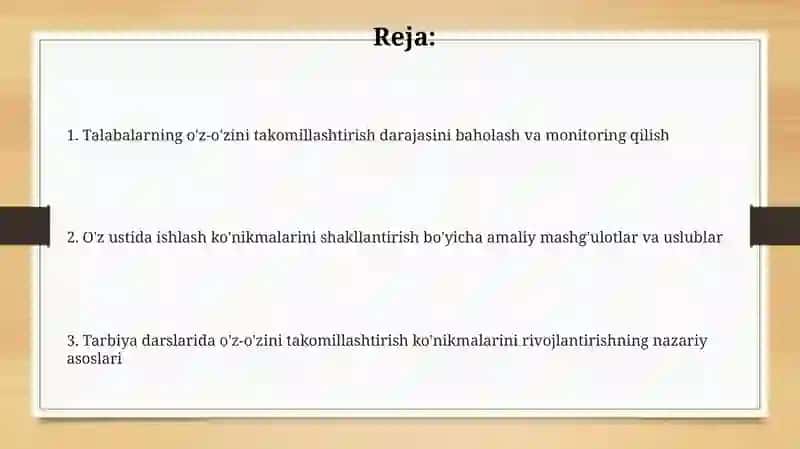 Rol o‘yinlari orqali 5 ta turli muammoli vaziyatlarni modellashtirish 2