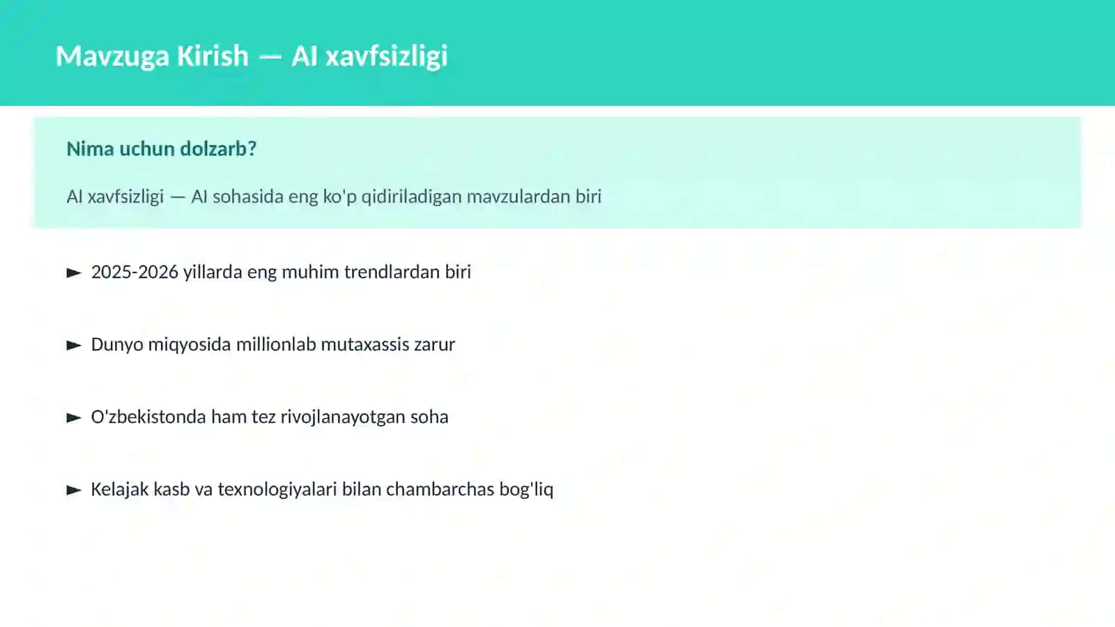 GENERATIVE AI VA LLM 2