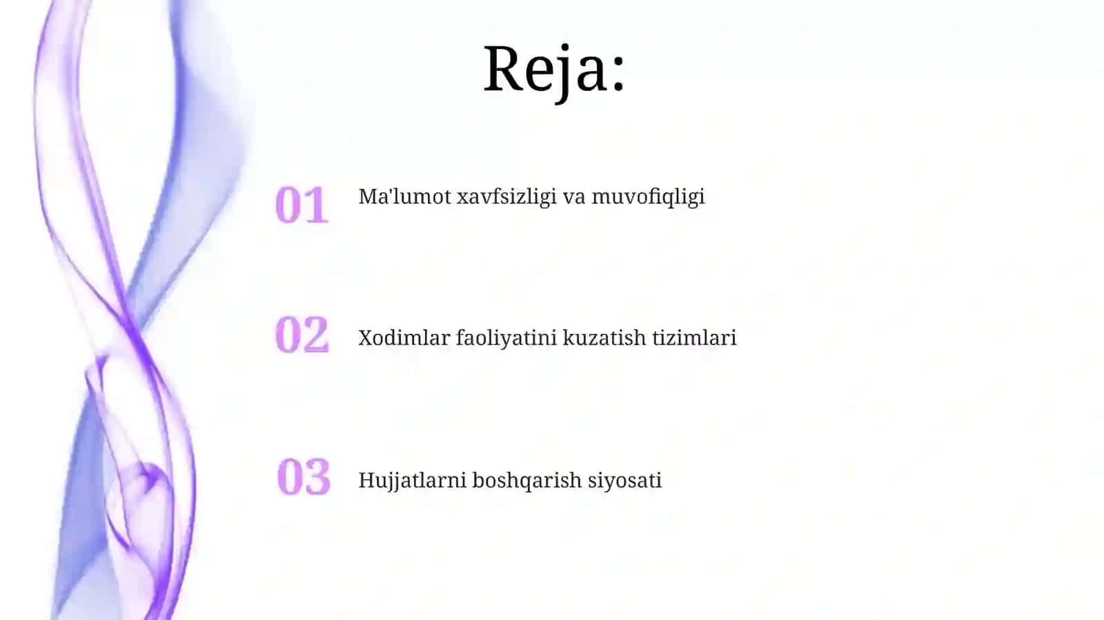 Xodimlar faoliyatiga doir hujjatlar 2