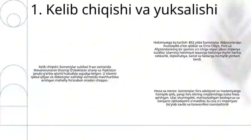 Somoniylar Davlati 2