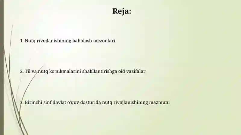 Ilk qadam davlat oʻquv dasturida bolalar nutqini oʻstirish mazmuni 2