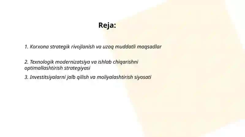 Olmaliq kon-metallurgiya kombinati strategiyasi 2
