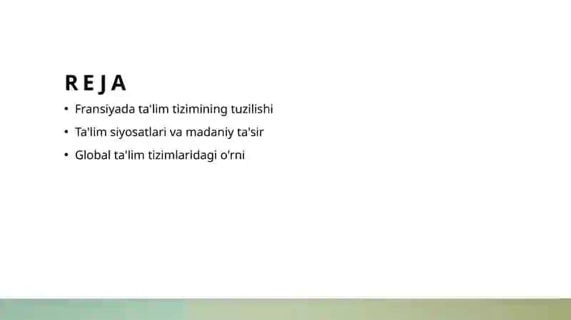 Fransiyada ta'lim tizimi 2