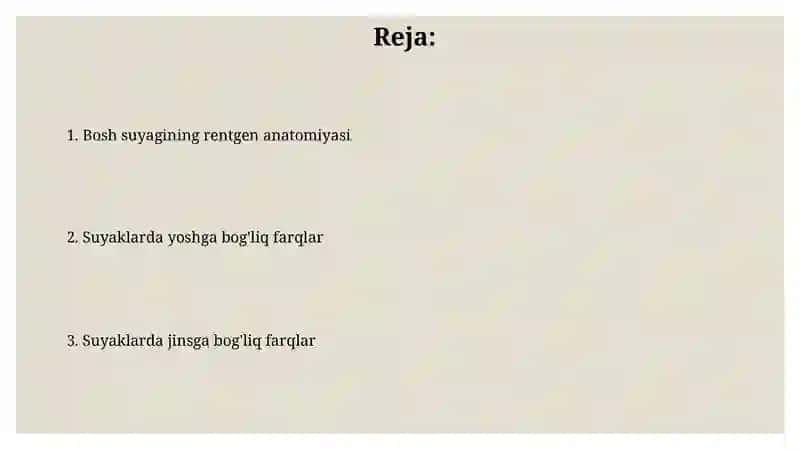 Kalla suyaklarining rentgen anatomiyasi 2