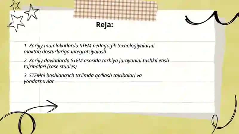 STEM dan foydalanish 2