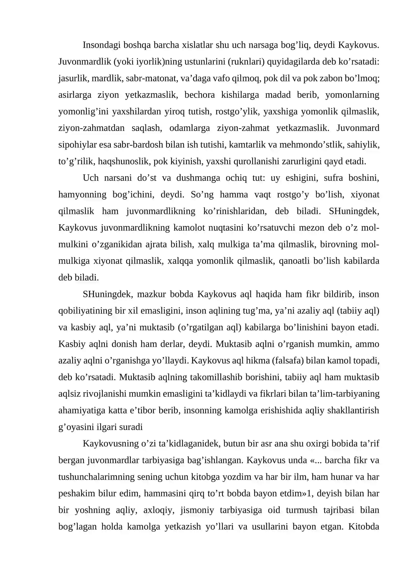 Unsur al-Maoliy Kaykovus 2