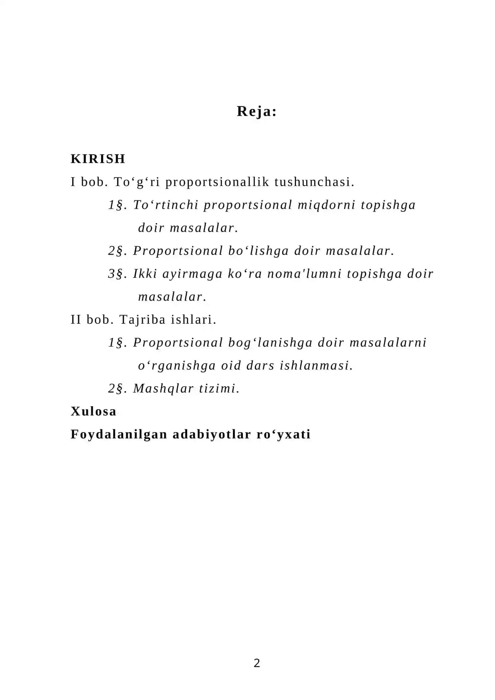 MIQDORLARNING NISBIY BOG‘LIQLIGIGA DOIR MASALALAR USTIDA ISHLASH 2