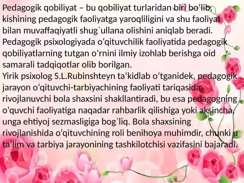 Pedagogik qobiliyat 2